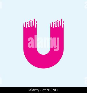 Creative and Modern Letter U Logo Design Stock Vector
