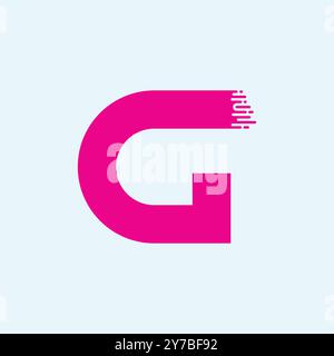 simple and Modern G Letter Logo Stock Vector