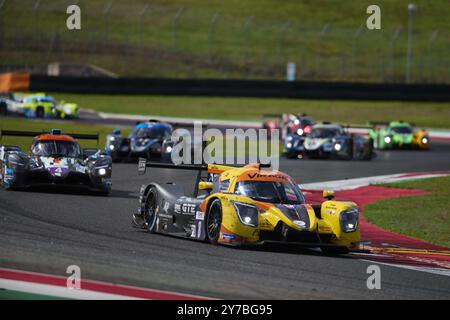 8 Julien GERBI (DZA), Bernardo PINHEIRO (PRT), Gillian HENRION (FRA), TEAM VIRAGE, Ligier JS P320 - Nissan during ELMS - 4 Hours of Mugello, Endurance race in Mugello, Italy, September 29 2024 Stock Photo