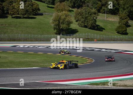 8 Julien GERBI (DZA), Bernardo PINHEIRO (PRT), Gillian HENRION (FRA), TEAM VIRAGE, Ligier JS P320 - Nissan during ELMS - 4 Hours of Mugello, Endurance race in Mugello, Italy, September 29 2024 Stock Photo