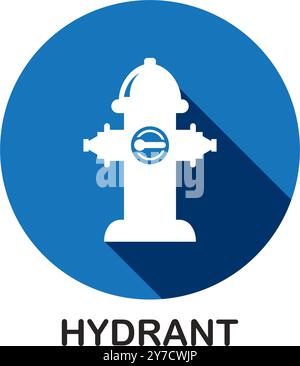 fire hydrant icon vector illustration logo design Stock Vector