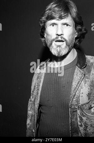 Kris Kristofferson Circa 1980's Credit: Ralph Dominguez/MediaPunch Stock Photo