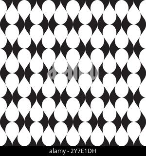 Seamless decorative ogee pattern background. Beautiful decorative vector pattern background. Stock Vector