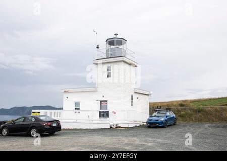 Bell Island heritage lighthouse in Newfoundland & Labrador, Canada Stock Photo