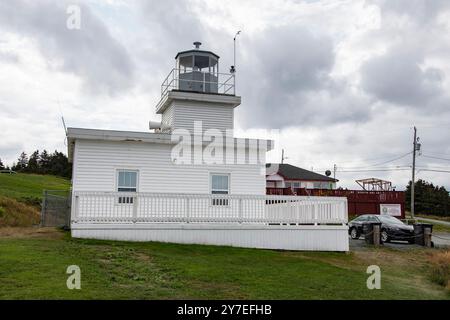 Bell Island heritage lighthouse in Newfoundland & Labrador, Canada Stock Photo