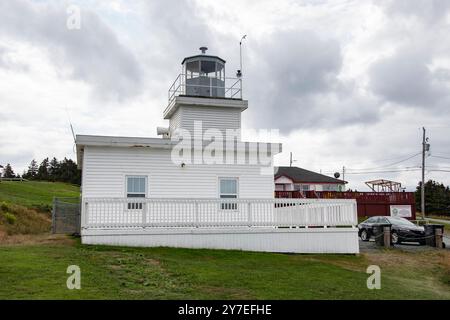 Bell Island heritage lighthouse in Newfoundland & Labrador, Canada Stock Photo