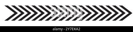 Slash line border, diagonal lines. Divider strip Tilt strip geometric abstract border. Diagonal grid. Geometric dashed tape. Vector illustration Stock Vector