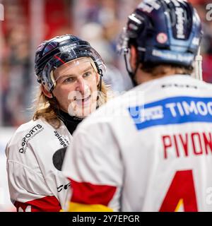 Torsten Ankert (81, Düsseldorfer EG, DEG ), Nuernberg Ice Tigers vs. Duesseldorfer EG, Eishockey, Penny DEL, 4. Spieltag, 29.09.2024, Foto: Eibner-Pressefoto/Thomas Hahn Stock Photo