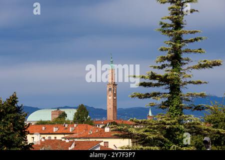 View of the Basilica Palladiana in Vicenza, Italy Stock Photo