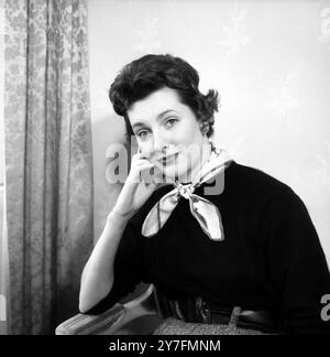 Barbara Murray, British actress Stock Photo