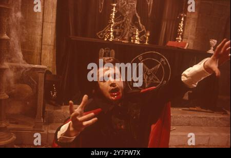 Scene from 'Taste the Blood of Dracula'. Stock Photo