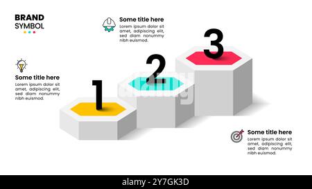 Infographic template with icons and 3 options or steps. Columns. Can be used for workflow layout, diagram, banner, webdesign. Vector illustration Stock Vector