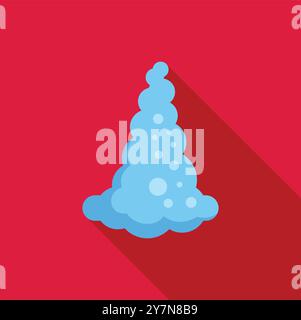 Visual pollution blue concept icon Stock Vector Image & Art - Alamy
