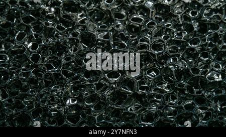 sponge closeup , background, texture, macro view Stock Photo