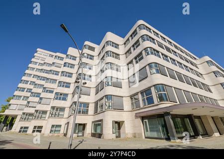 Shell House, Reichpietschufer, Tiergarten, Mitte, Berlin, Germany, Shell-Haus, Deutschland Stock Photo