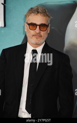 Hollywood, California, USA. 30th Sep, 2024. Joaquin Phoenix attends the Los Angeles Premiere of Warner Bros. Pictures 'Joker: Folie a Deux' at TCL Chinese Theatre on September 30, 2024 in Hollywood, California. Credit: Jeffrey Mayer/Media Punch/Alamy Live News Stock Photo