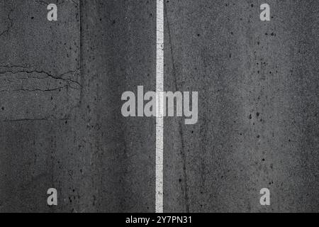 Top view of asphalt highway road as background and texture Stock Photo