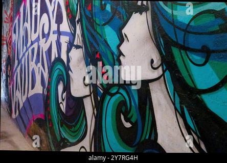 MAUSA Vauban Le MAUSA Vauban, das Museum für urbane Kunst und Straßenkunst in Neu-Breisach/Frankreich zeigt seit 2018 auf fast 1200 m2 internationale Streetart Künstler. In der historischen Festung Neuf-Brisach - gebaut von Vauban ab 1698 und heute einem UNESCO-Weltkulturerbe - kommen hier immmer wieder artists on residence von ADOR FR, AKTEONE DE, ALEX SENNA BR, BEN EINE UK, BUSTART CH, C215 DE, CHANOIR FRCO, CRANIO BR, CREN DE, DENIS MEYERS BE, DOTMASTER Großbritannien, EDDIE COLLA USA, EL PEZ ES, El Xupet Negre ES, ELLE STREETART USA, FRAKONE FR, GUY DENNING Großbritannien, HIMED & REYBEN M Stock Photo