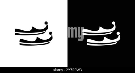 Arabian khussa icon vector line logo mark or symbol set collection outline style Stock Vector