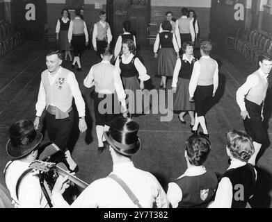 Preparing for Berlin festival - - There's travelling ahead for the Kentish Travellers - the folk dancing team with members from all over the county - for they are due to leave shortly for an international folk song and dance festival in Berlin . They were invited to attend after their successful South African tour last year . - - - - - - 30 May 1962 Stock Photo