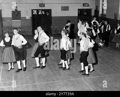 Preparing for Berlin festival - - There's travelling ahead for the Kentish Travellers - the folk dancing team with members from all over the county - for they are due to leave shortly for an international folk song and dance festival in Berlin . They were invited to attend after their successful South African tour last year . - - - - 30 May 1962 Stock Photo