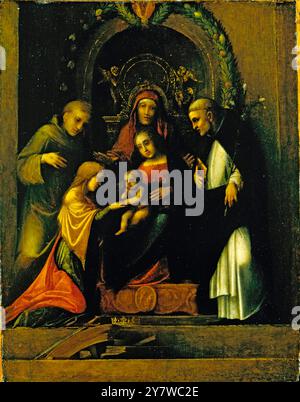 The Mystic Marriage of St Catherine of Siena - by Clemente De Torres ...