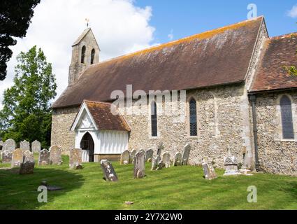 St Mary's church in Chidham West Sussex Stock Photo