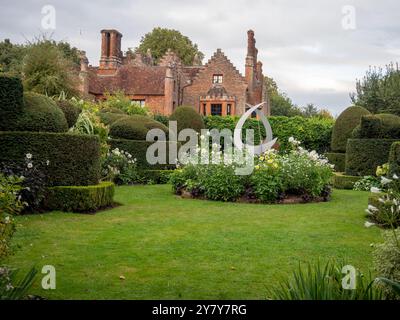 Chenies Manor Garden in September Stock Photo