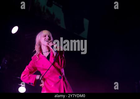 Hayley Williams of Paramore performs live at Budweiser Stage in Toronto Stock Photo