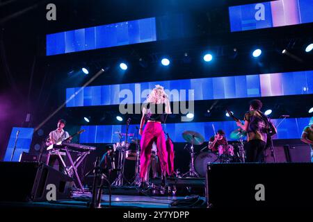 Hayley Williams of Paramore performs live at Budweiser Stage in Toronto Stock Photo