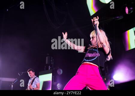 Hayley Williams of Paramore performs live at Budweiser Stage in Toronto Stock Photo