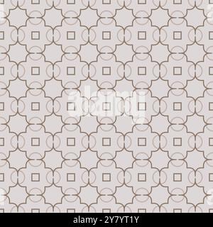 Seamless Pattern Azulejos Ceramic Design Vector. Geometric Tile Background Stock Vector