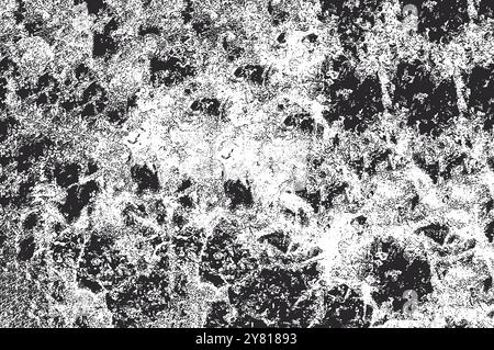 Black and white abstract background image with spots on the surface Stock Photo