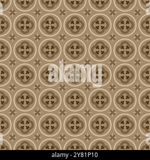 quatrefoil seamless pattern. talavera motif pattern vector Stock Vector