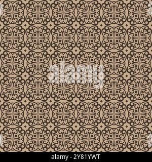 Azulejo Ceramic Tile Pattern. Talavera Seamless Pattern Vector Stock Vector