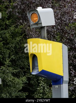 Modern traffic speed camera - D-Cam speed camera a Truvelo Stock Photo