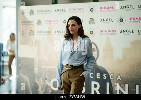 ROME, ITALY - OCTOBER 02th - attends the photocall of 'Francesca Cabrini'at Cinema Adriano in Rome. (Photo by Giovanna Onofri) Stock Photo