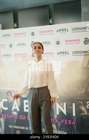 ROME, ITALY - OCTOBER 02th - attends the photocall of 'Francesca Cabrini'at Cinema Adriano in Rome. (Photo by Giovanna Onofri) Stock Photo