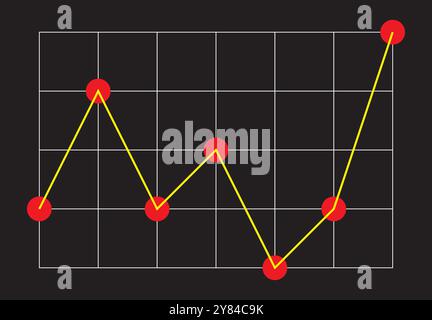 Profit growing icon. Growing graph symbol. Progress bar uptrend. Growing graph icon graph sign. Business chart. Financial rise up. Vector illustration Stock Vector