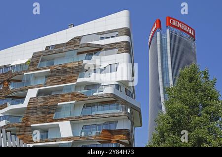 Zaha Hadid Architects, CityLife Milano residential building complex ...