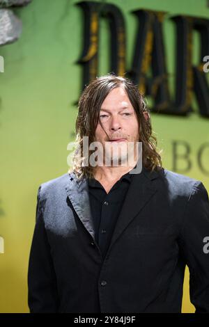 October 2, 2024, Madrid, Madrid, Spain: NORMAN REEDUS attends 'The Walking Dead: Daryl Dixon' Premiere at Callao Cinema. (Credit Image: © Jack Abuin/ZUMA Press Wire) EDITORIAL USAGE ONLY! Not for Commercial USAGE! Stock Photo