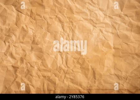 Old texture brown yellow style vintage cardboard sheet of empty paper background Stock Photo
