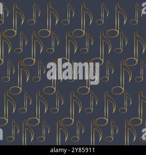 luxury music symbol background, icon, vector musical elements design, vector illustration Stock Vector