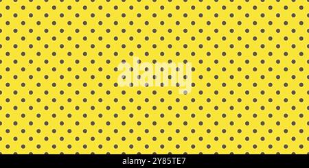 Peg board perforated texture background material with circle holes seamless pattern Stock Vector