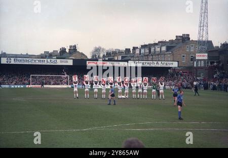 Bradford City Football Club Fire Disaster 11 May 1985 Stock Photo