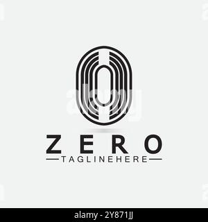 Letter O Or Number 0 Logo Icon Design Stock Vector