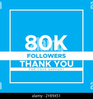 1M followers, thank you my all followers, 5k followers, thanks followers, thanks for 100k Subscribers, thank you post design, 50k celebration post Stock Vector