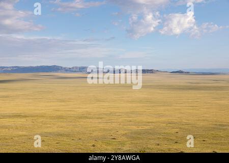 Nature of Eastern Siberia. Ubsunur basin. Republic of Tuva. Russia Stock Photo