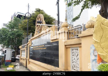 Buddha Jayanti Temple, Buddhist temple in Kuala Lumpur, Malaysia Stock Photo