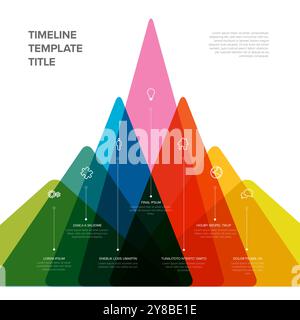 Vector light multipurpose Infographic template with elements options ...